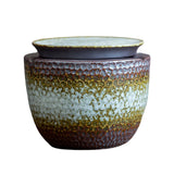 retro cup ashtray with lid cute cool ceramic ash tray smokeless lidded covered hammered surface vintage windproof