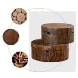 rustic wooden outdoor ashtray with lid cool ash tray covered lidded windproof wood
