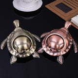 smokeless ashtray outdoor ash tray with lid turtle alloy