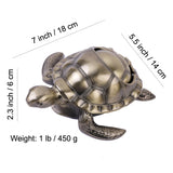 smokeless ashtray outdoor ash tray with lid turtle alloy large size