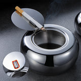 smokeless ashtray outdoor ash tray stainless steel metal car cool