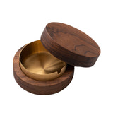smokeless outdoor ashtray with lid ash tray wooden wood