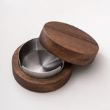 smokeless outdoor ashtray with lid ash tray wooden wood