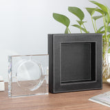 removable glass ashtray separated from leather case