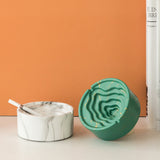 terrace ashtray ceramic cool outdoor ash tray