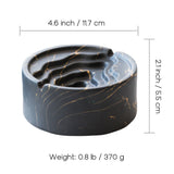 terrace ashtray ceramic cool outdoor ash tray