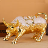 vintage outdoor ashtray with lid metal ash tray cool cute wall street charging bull covered lidded windproof smokeless handmade