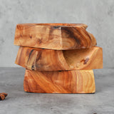 outdoor ashtray wooden ash tray irregular rustic natural