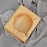 outdoor ashtray wooden ash tray irregular rustic natural